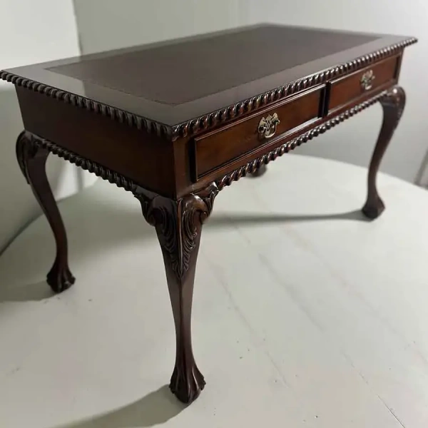 Письменный стол с 2 ящиками MSMU.509 BROWN W011L BROWN купить в интернет магазине Мебель из массива. Звоните +7 495 961-63-63 Мебель Индонезии