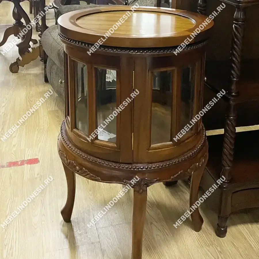 Стол сервировочный круглый  